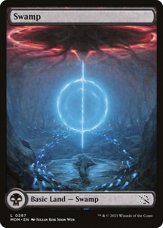 Swamp (287) [March of the Machine] Foil