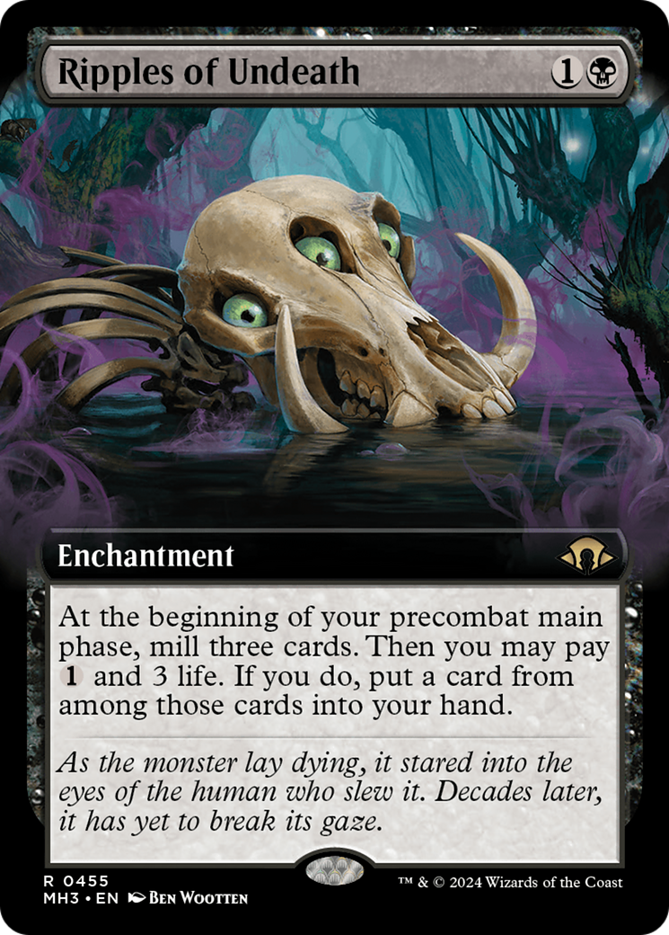 Ripples of Undeath (Extended Art) [Modern Horizons 3] Foil