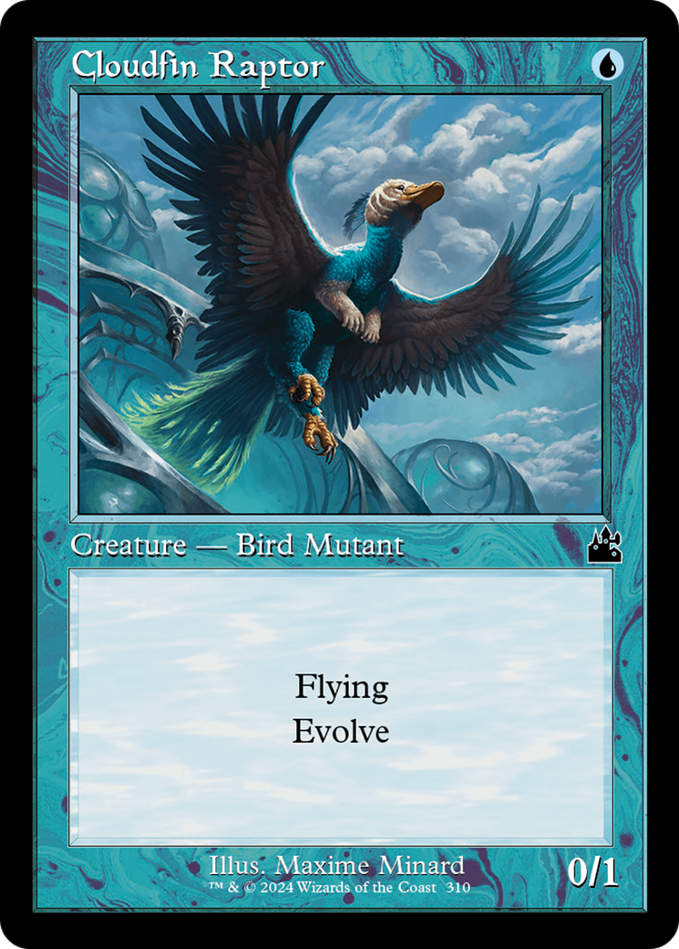 Cloudfin Raptor (Retro Frame) [Ravnica Remastered] Foil