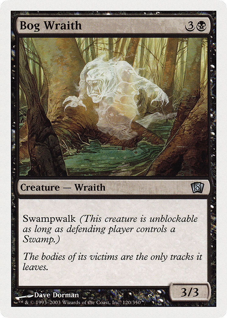 Bog Wraith (120) - Eighth Edition