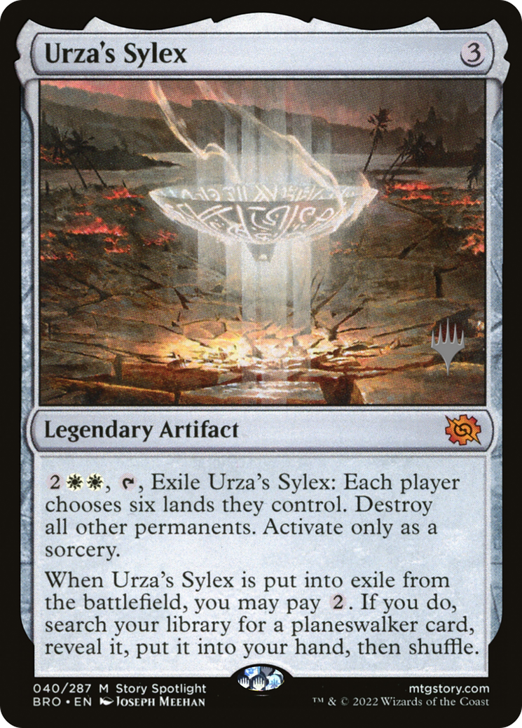 Urza's Sylex (Promo Pack) [The Brothers' War Promos] Foil