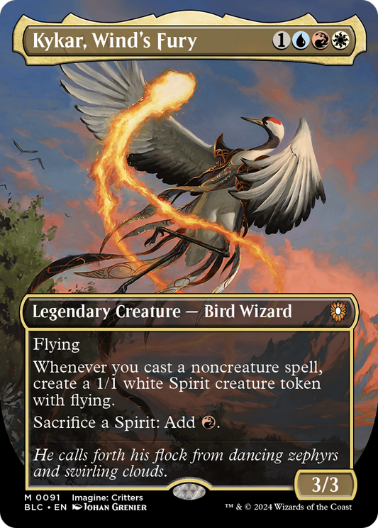 Kykar, Wind's Fury(Borderless) (091)
