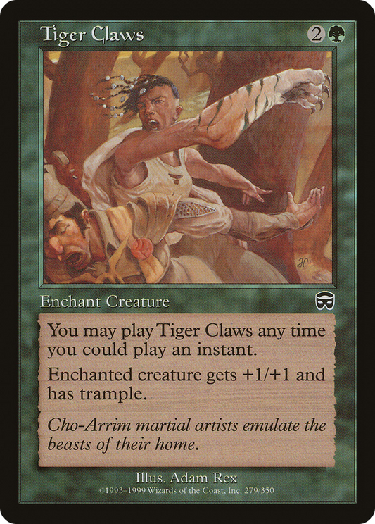 Tiger Claws [Mercadian Masques] Foil