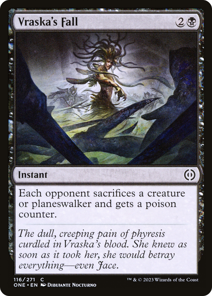 Vraska's Fall [Phyrexia: All Will Be One] Foil