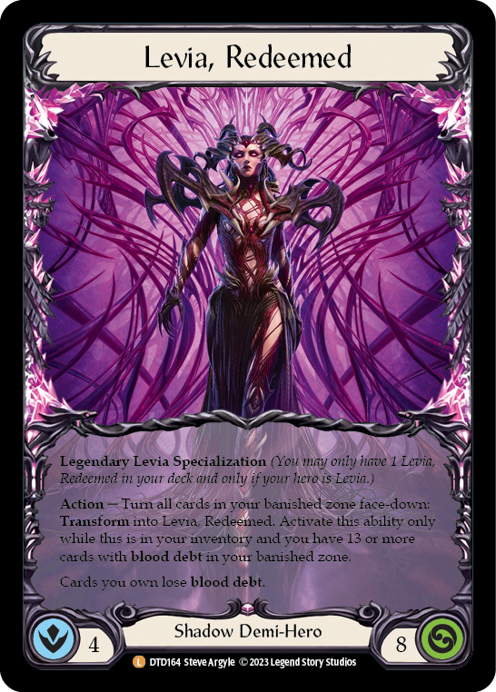 Levia, Redeemed // Blasmophet, Levia Consumed [DTD164] (Dusk Till Dawn) | Silver Goblin