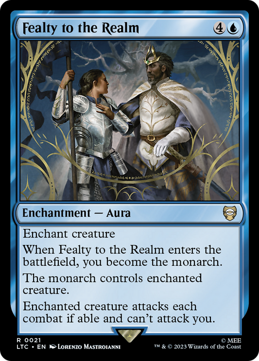Fealty to the Realm [The Lord of the Rings: Tales of Middle-Earth Commander] Foil
