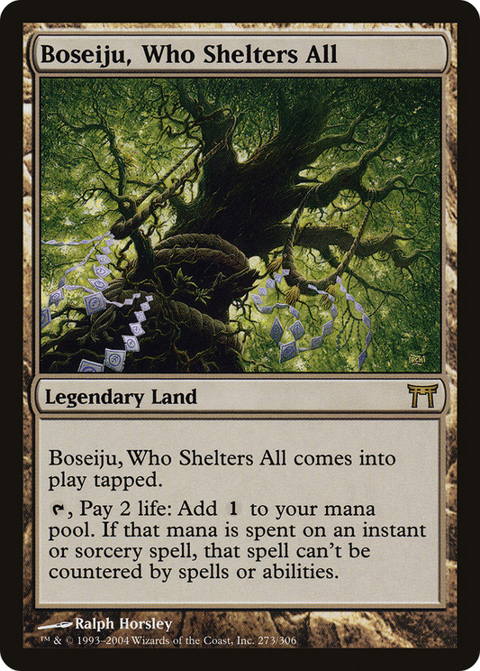 Boseiju, Who Shelters All [Champions of Kamigawa] Foil
