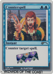 Counterspell (SL PLAYTEST) [Secret Lair Drop Series] | Silver Goblin