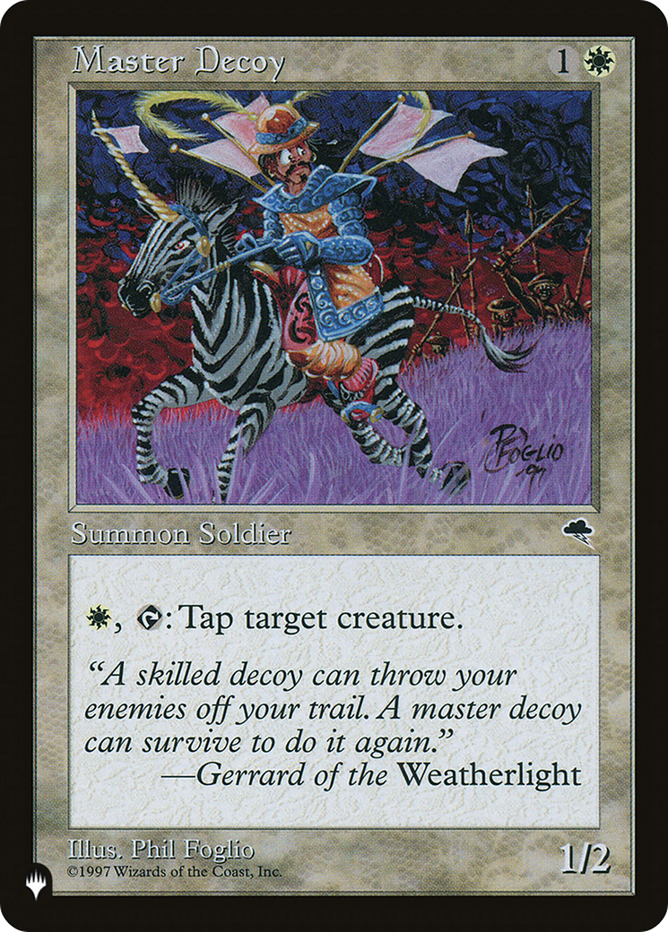 Master Decoy [The List Reprints] | Silver Goblin