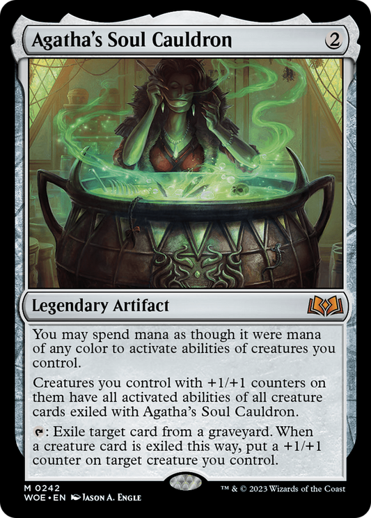 Agatha's Soul Cauldron [Wilds of Eldraine] Foil