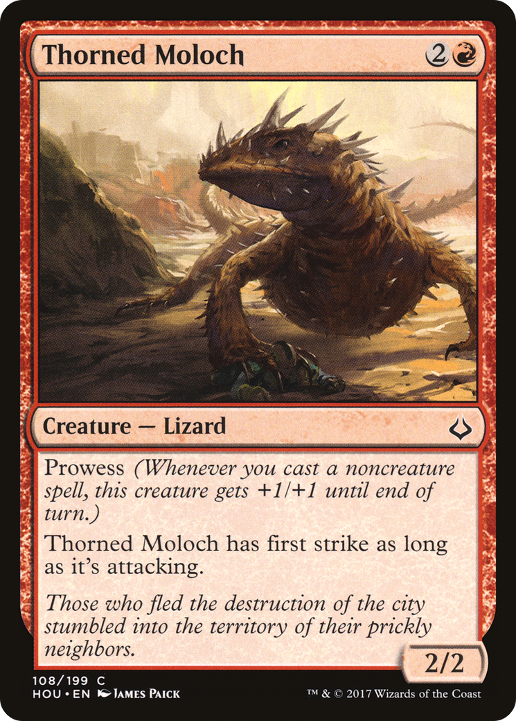 Thorned Moloch [Hour of Devastation] Foil