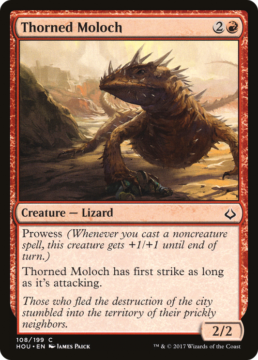 Thorned Moloch [Hour of Devastation] Foil