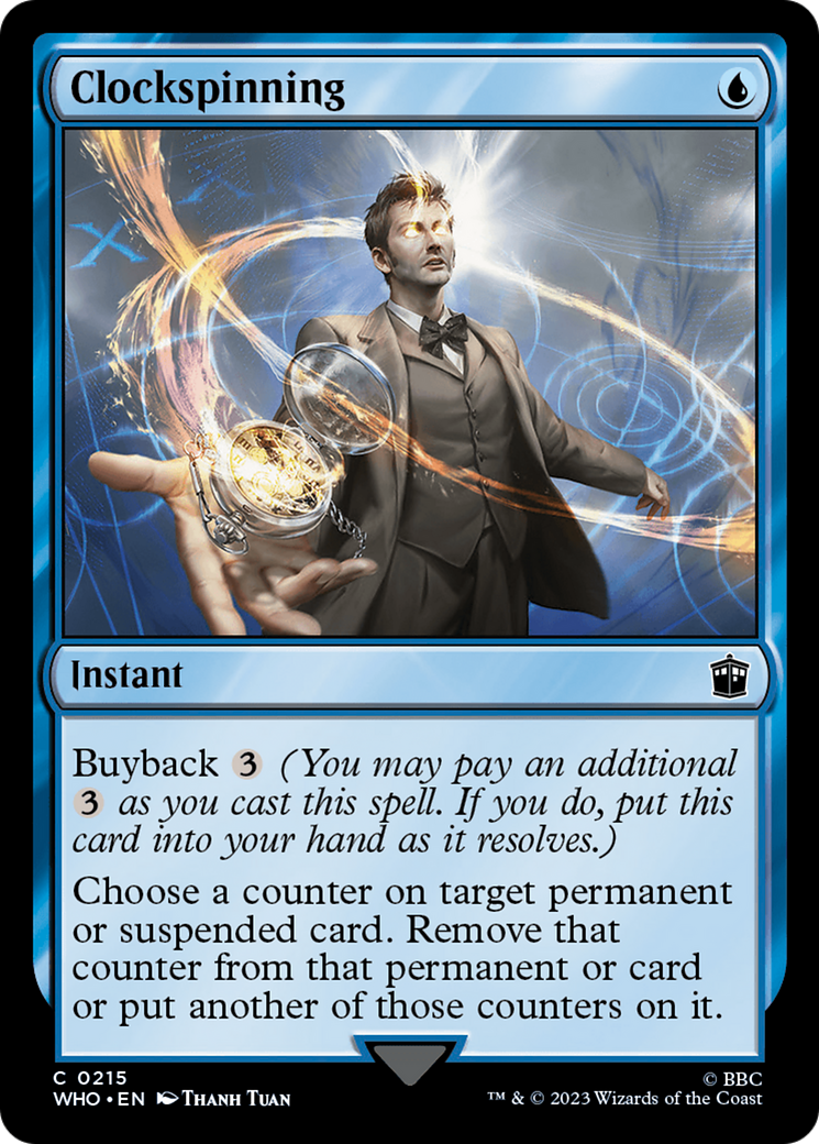 Clockspinning [Doctor Who] Foil
