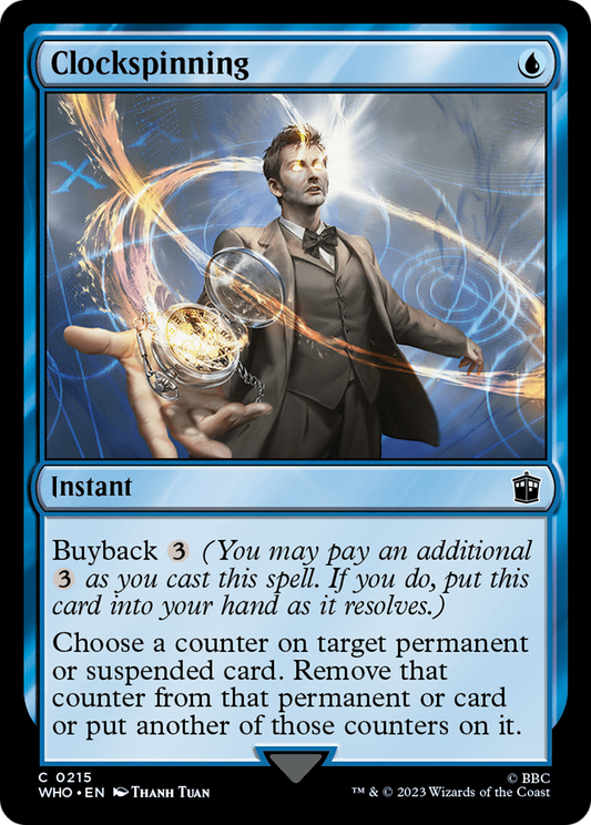 Clockspinning [Doctor Who] Foil