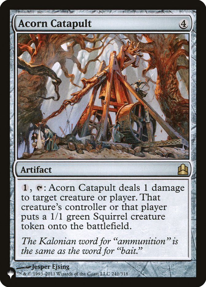 Acorn Catapult [The List] | Silver Goblin