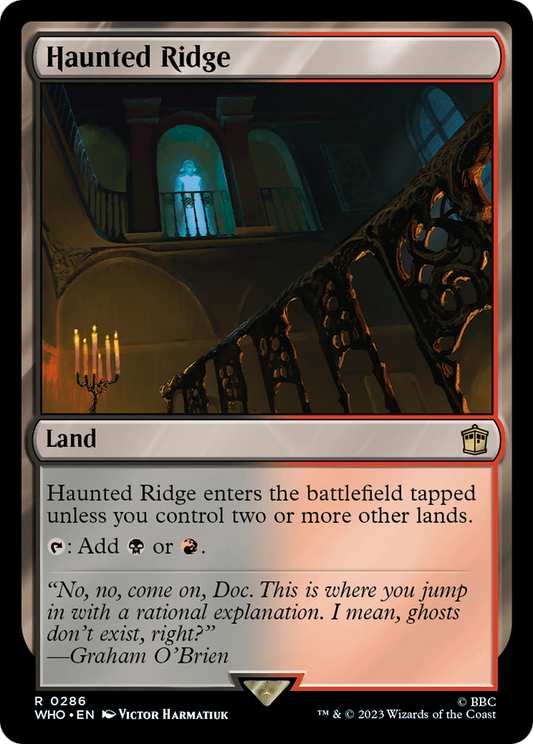 Haunted Ridge [Doctor Who] Foil