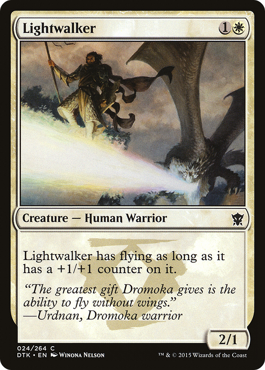 Lightwalker [Dragons of Tarkir] Foil