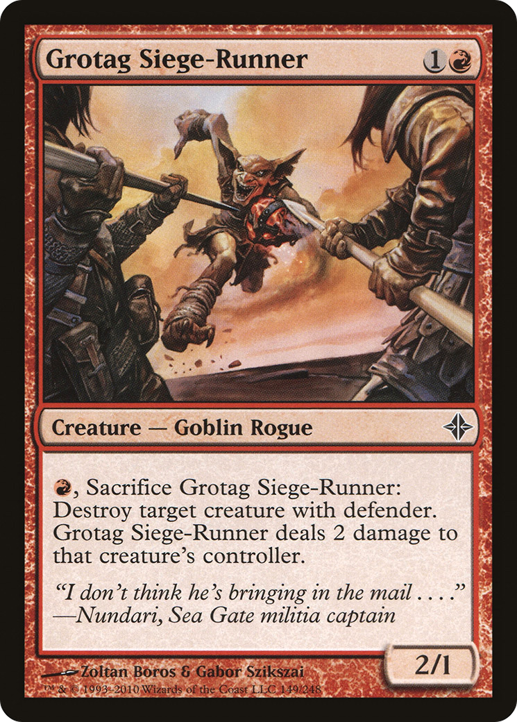 Grotag Siege-Runner [Rise of the Eldrazi] Foil