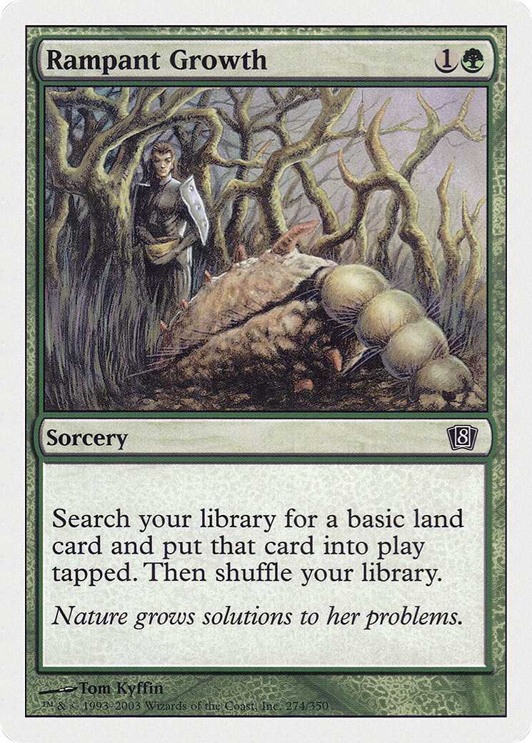Rampant Growth (274) Foil - Eighth Edition
