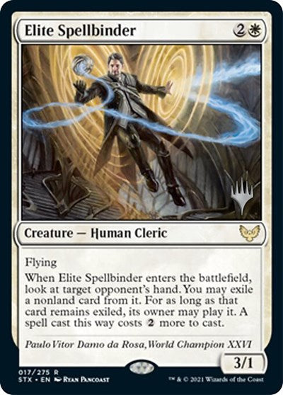 Elite Spellbinder (Promo Pack) [Strixhaven: School of Mages Promos] | Silver Goblin