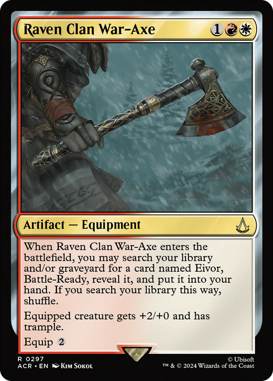 Raven Clan War-Axe (297)