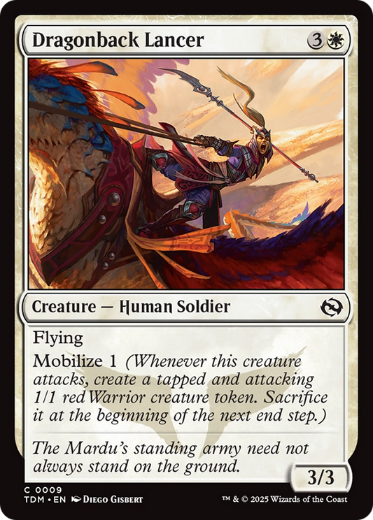 Dragonback Lancer (009) - Tarkir: Dragonstorm