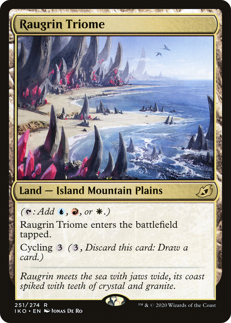 Raugrin Triome (251) Foil - Ikoria: Lair of Behemoths