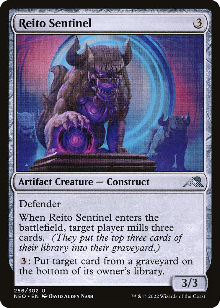 Reito Sentinel [Kamigawa: Neon Dynasty] Foil