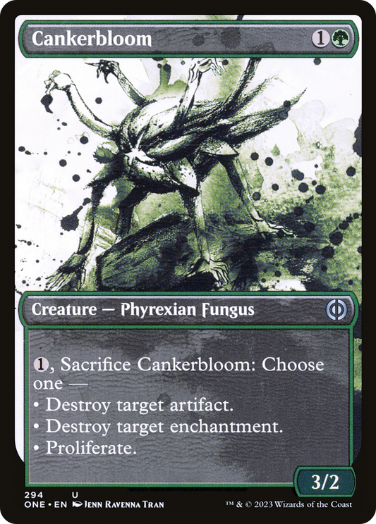 Cankerbloom (Showcase Ichor) [Phyrexia: All Will Be One] Foil