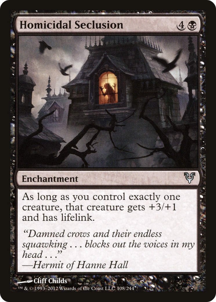Homicidal Seclusion [Avacyn Restored] Foil