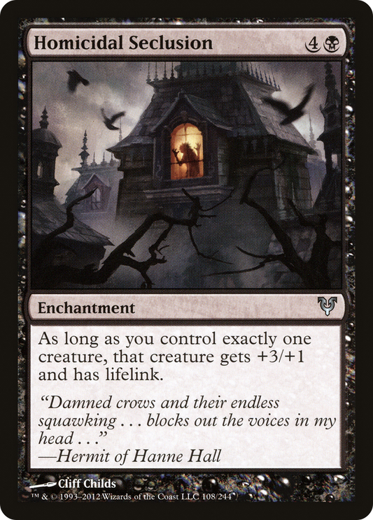 Homicidal Seclusion [Avacyn Restored] Foil