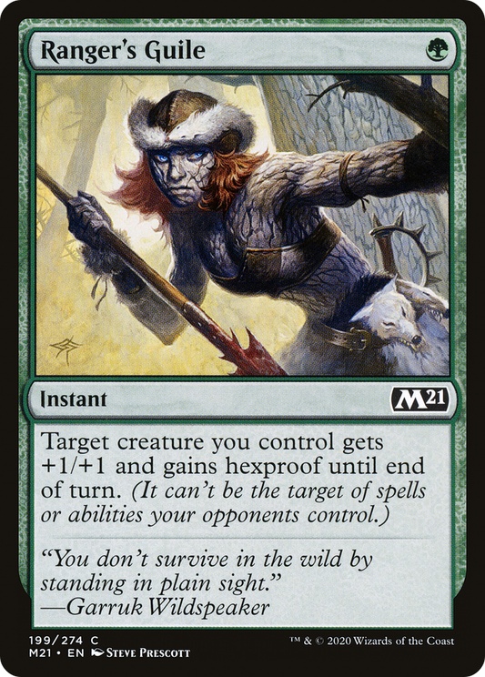Ranger's Guile [Core Set 2021] Foil