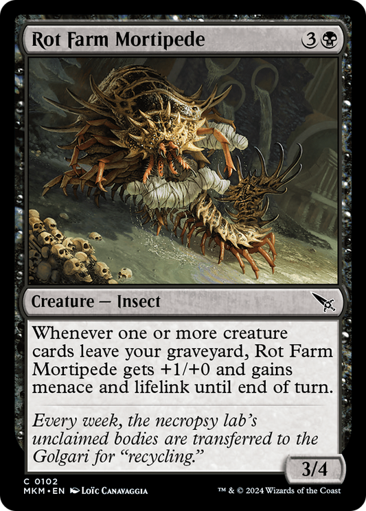 Rot Farm Mortipede [Murders at Karlov Manor] Foil