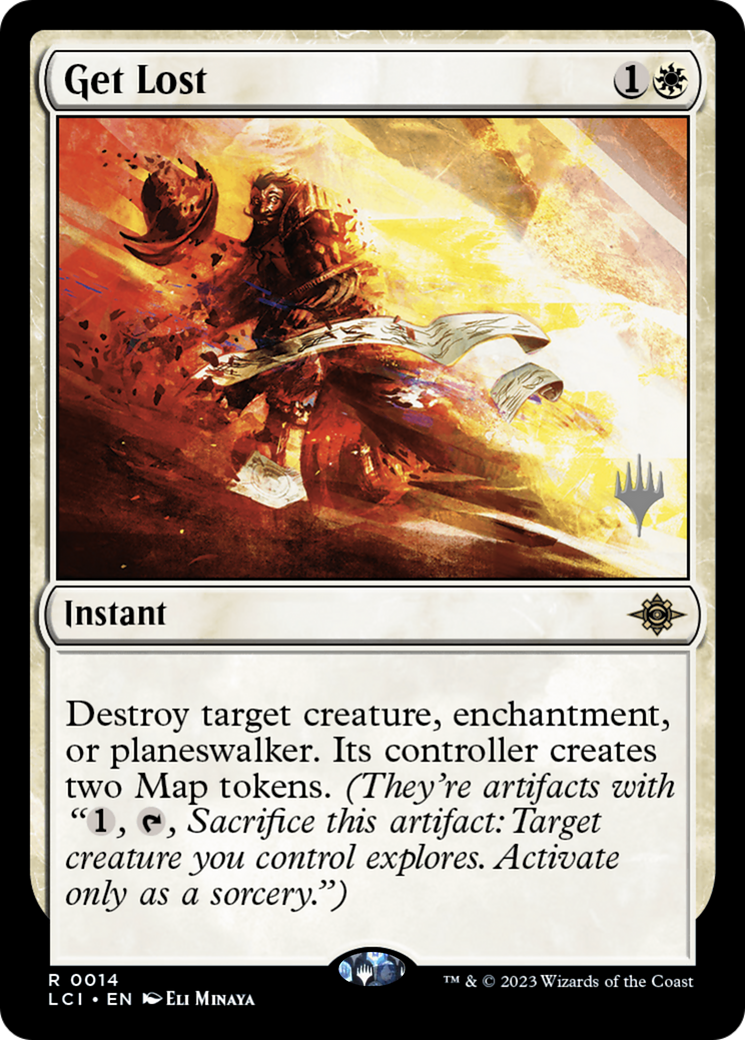 Get Lost (Promo Pack) [The Lost Caverns of Ixalan Promos] Foil