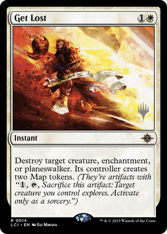 Get Lost (Promo Pack) [The Lost Caverns of Ixalan Promos] Foil