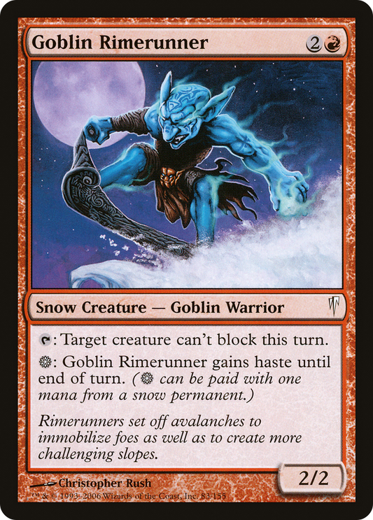 Goblin Rimerunner [Coldsnap] Foil