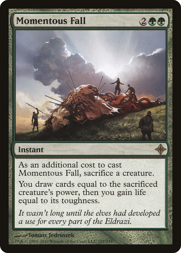Momentous Fall [Rise of the Eldrazi] Foil