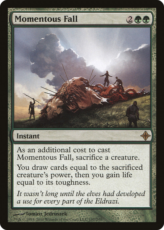 Momentous Fall [Rise of the Eldrazi] Foil
