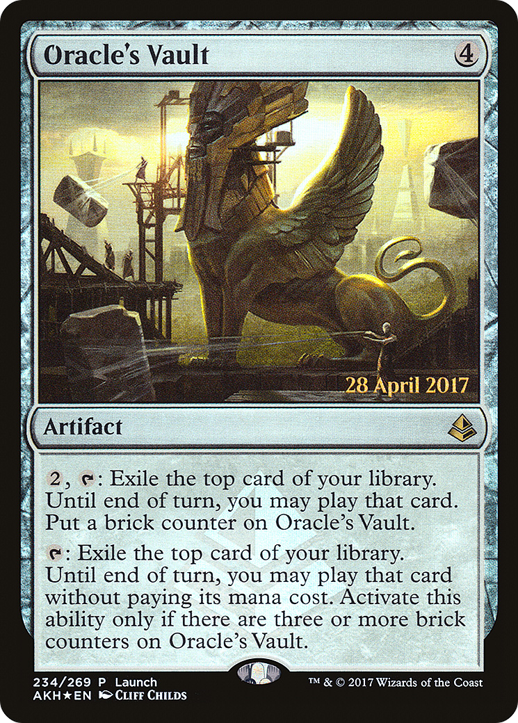 Oracle's Vault (Launch) [Amonkhet Promos] | Silver Goblin