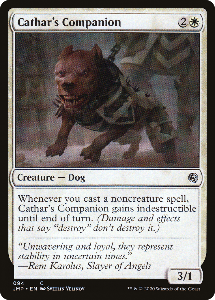 Cathar's Companion [Jumpstart] | Silver Goblin