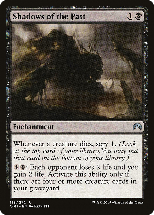 Shadows of the Past [Magic Origins] Foil