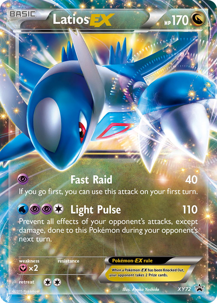 Latios EX (XY72) [XY: Black Star Promos] | Silver Goblin