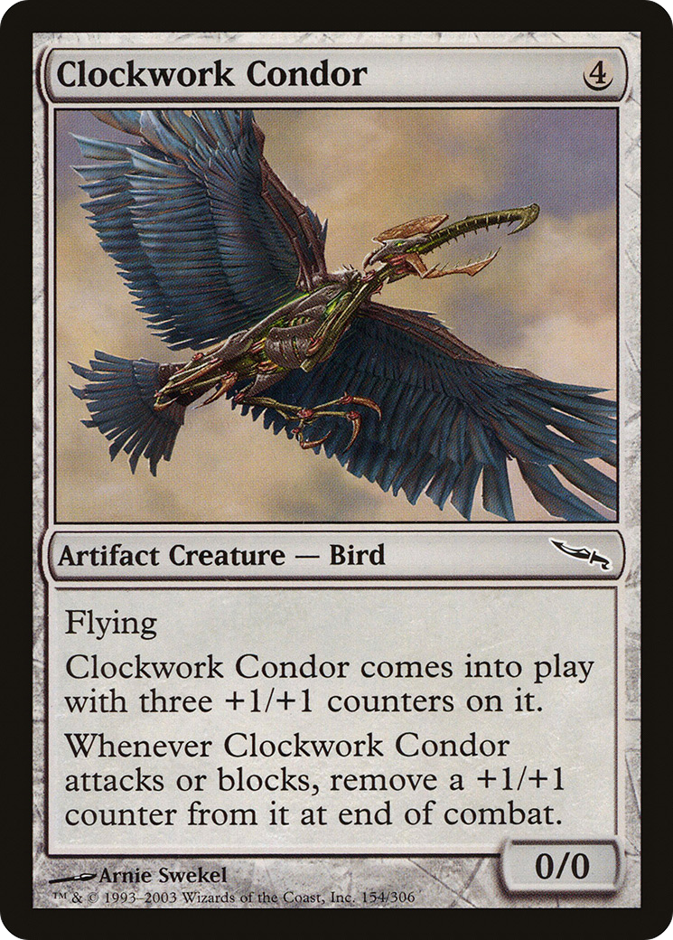 Clockwork Condor [Mirrodin] Foil