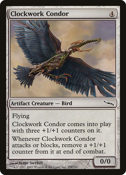 Clockwork Condor [Mirrodin] Foil