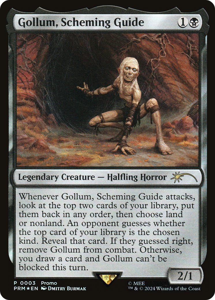 Gollum, Scheming Guide [Resale Promos]