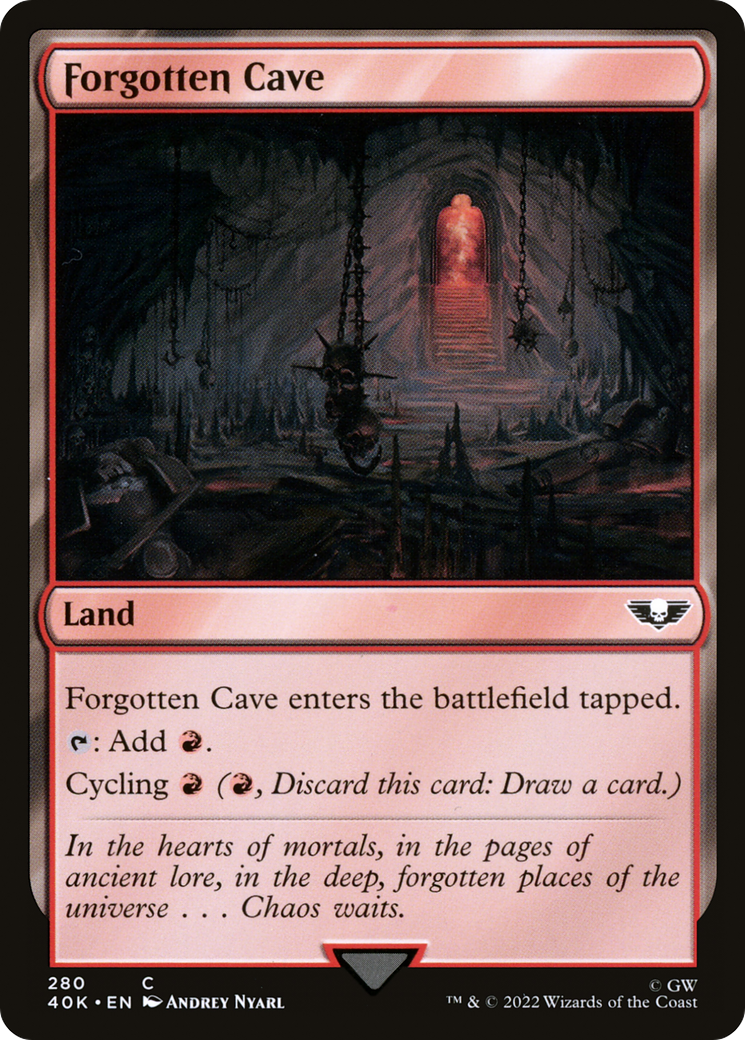 Forgotten Cave [Warhammer 40,000]