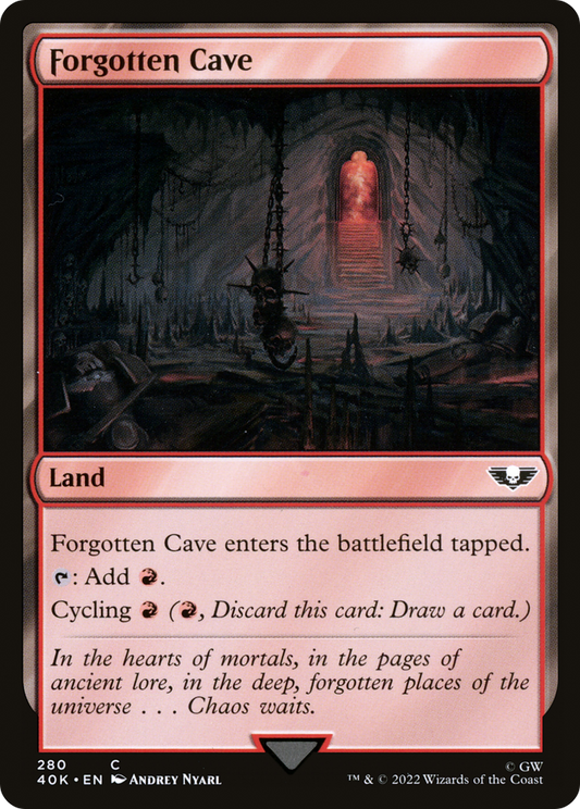 Forgotten Cave [Warhammer 40,000]