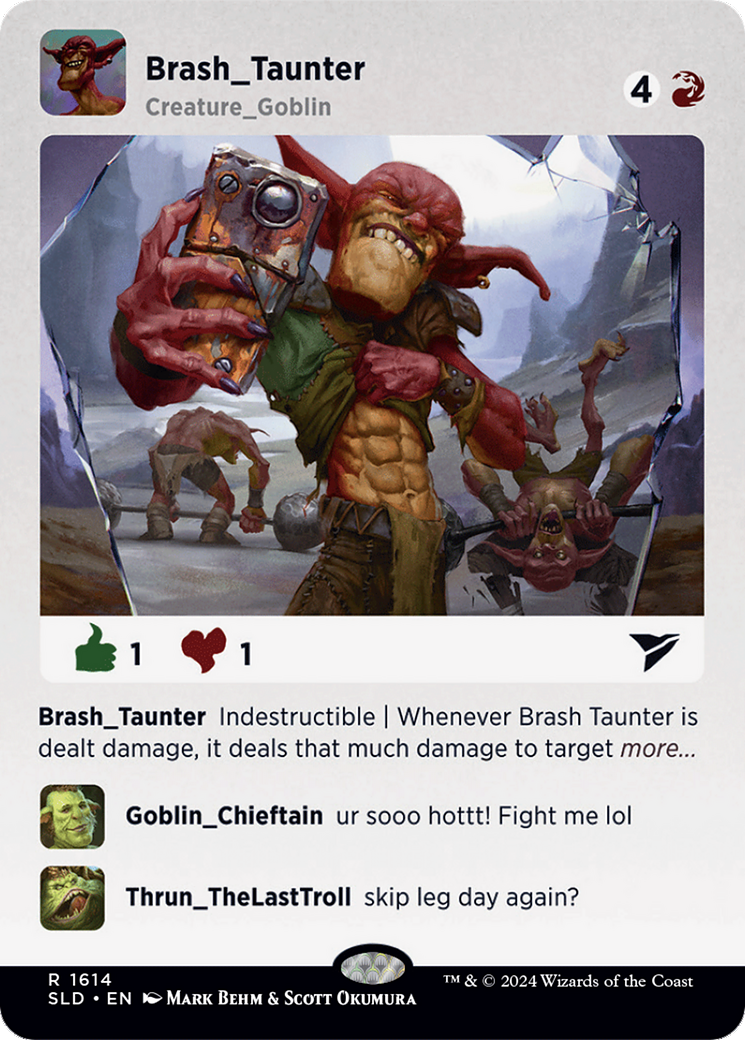 Brash Taunter(Borderless) (1614)