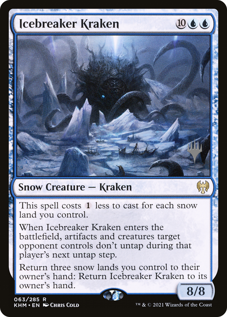 Icebreaker Kraken (Promo Pack) [Kaldheim Promos] | Silver Goblin