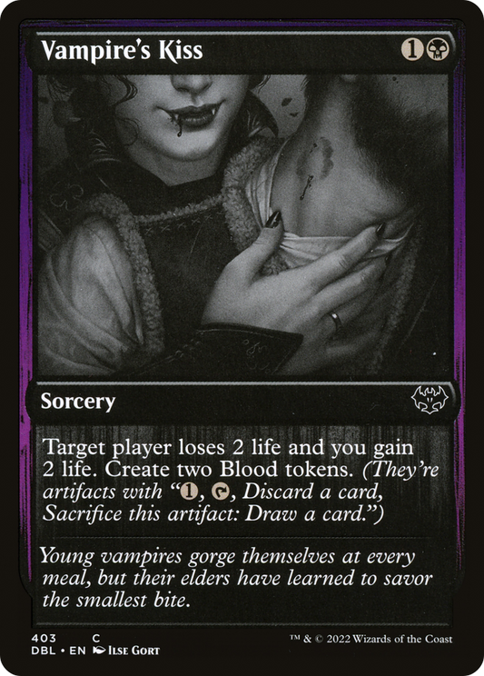 Vampire's Kiss [Innistrad: Double Feature] Foil